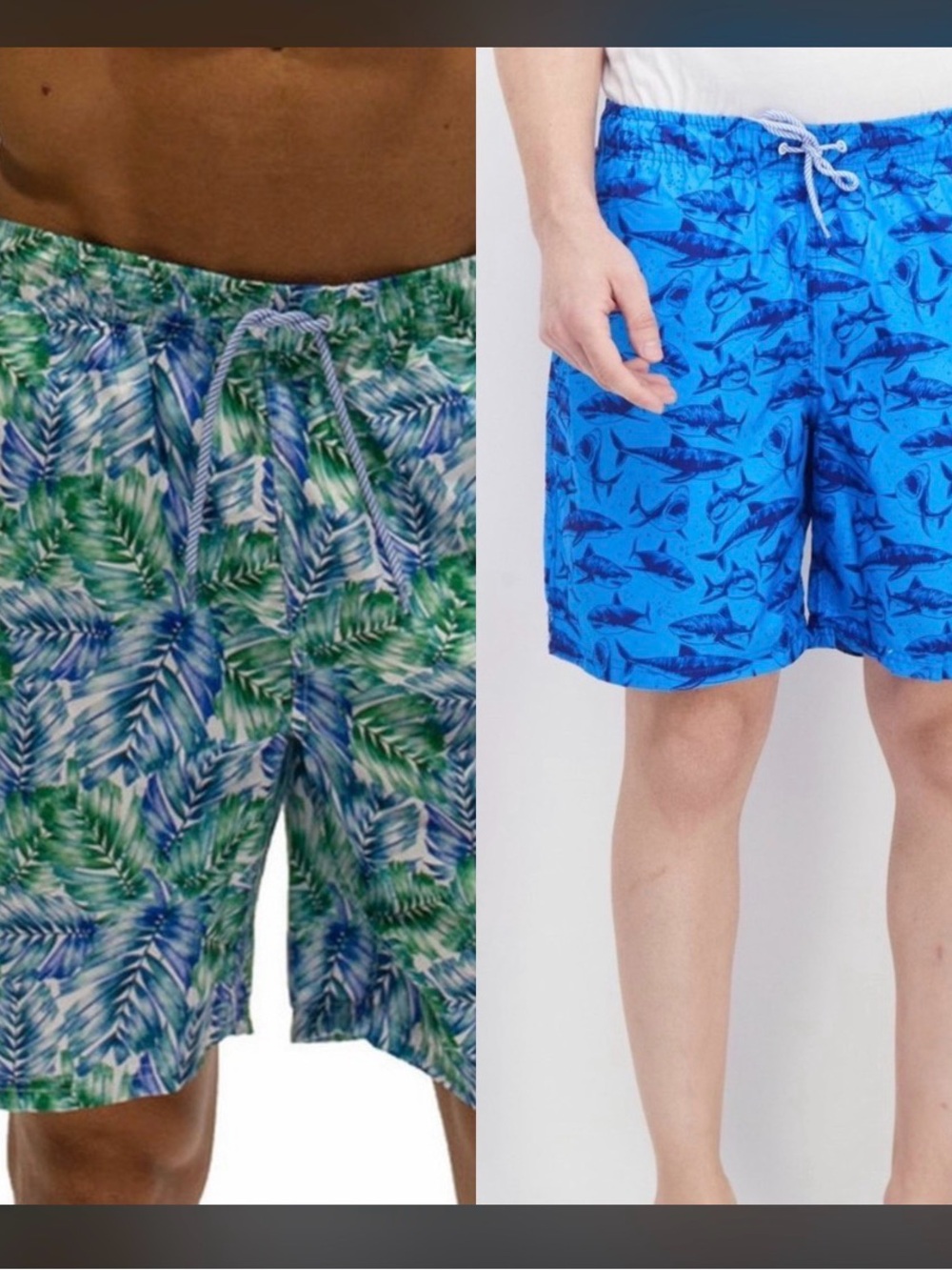 2 for 1!! BLOWOUT SALE! Bundled! Tailorbyrd Green & Blue Swim Shorts